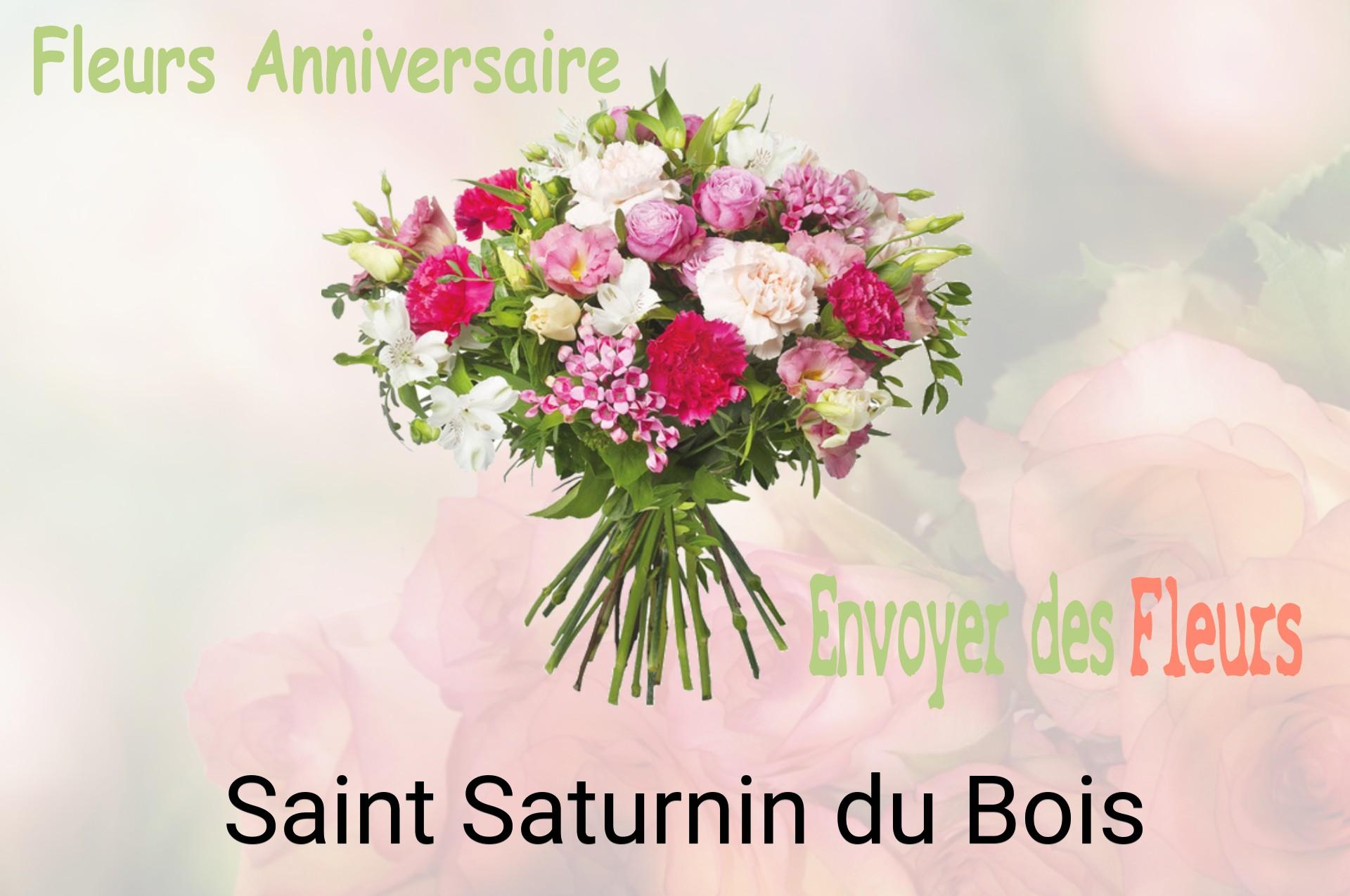 Bouquet de fleurs d’anniversaire livré à Saint-Saturnin-du-Bois