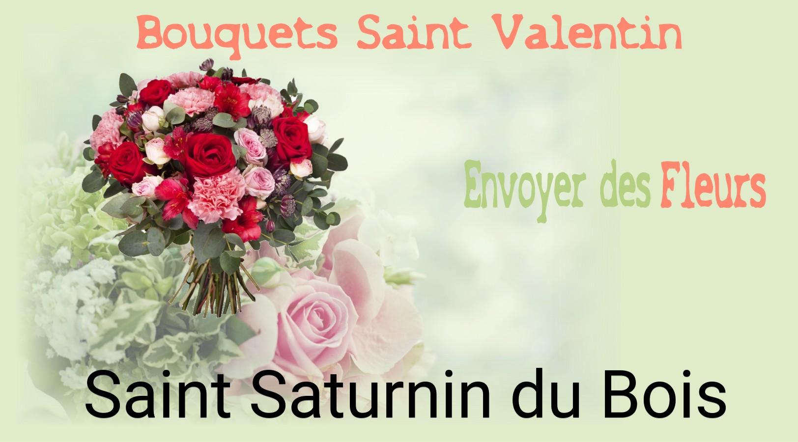 Roses de Saint-Valentin livrées à Saint-Saturnin-du-Bois